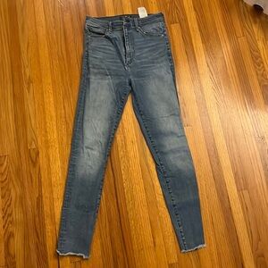 abercrombie & Fitch ultra High rise super skinny jeans